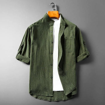 Men's Linen Shirt Relaxed Fit
